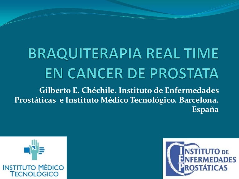cáncer de próstata como solución