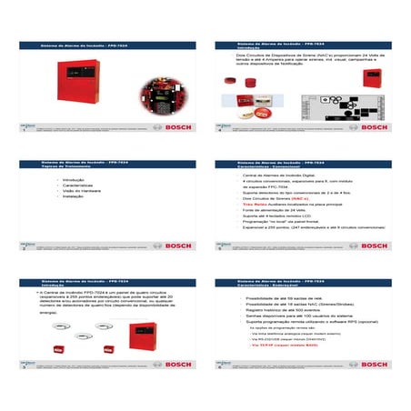 Brasil incêndio apostila_fpd-7024 - f120814 - treinamento técnico