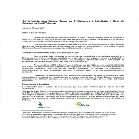 Case de Sucesso Symnetics: Brasil Telecom