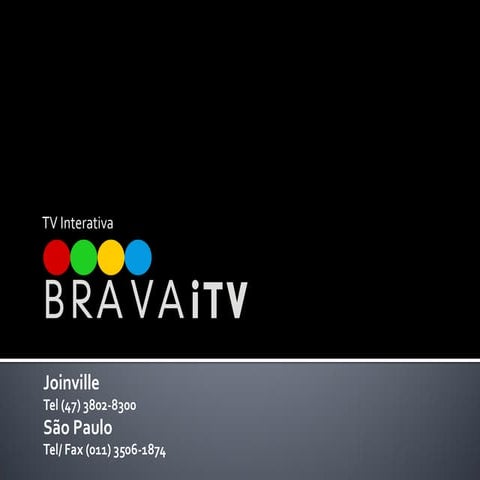 BRAVA iTV Company Profile
