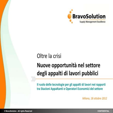Dott. Antonio Cappiello - Bravo Solution | PPSX
