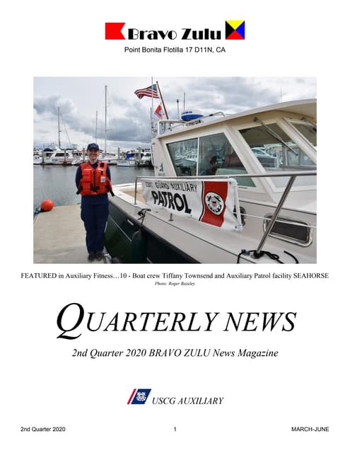NACON 2016 USCG-Auxiliary, Roger Bazeley USCGAUX PA Report | PDF