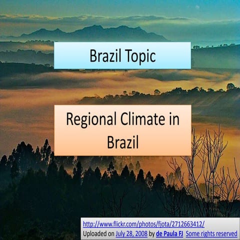 Brazil - Regional Climate