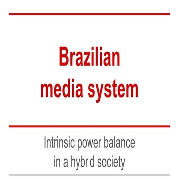 Brazilian Media System