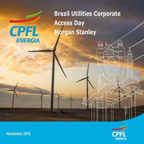 Morgan Stanley | Brazilian Utilities Corporate Access Day 2015