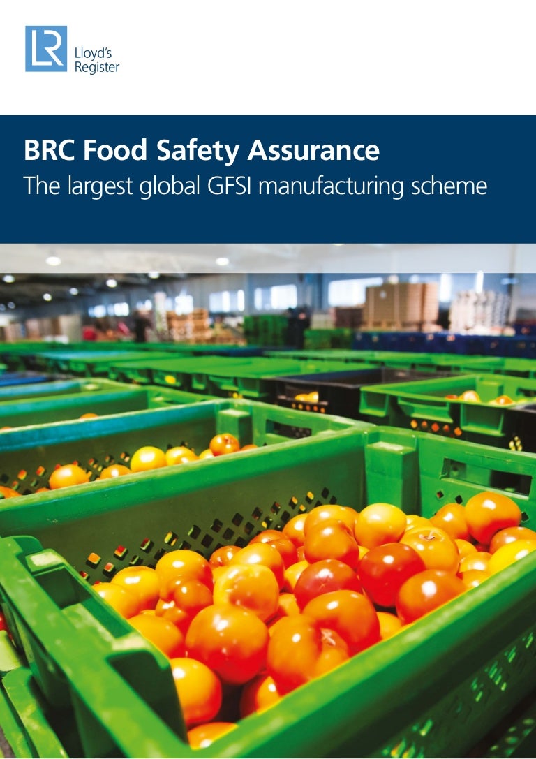 Brc Food Safety Assurance