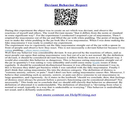 Breaching Experiment Essay | PDF