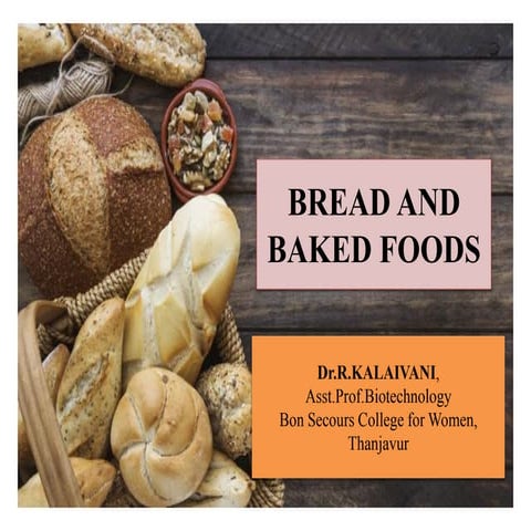 Bread and baked products