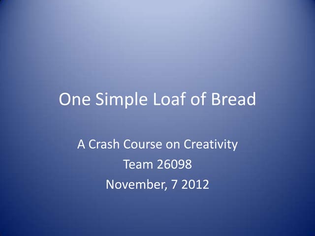 Breadaslifesaver