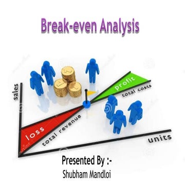 Break even analysis