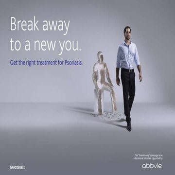 Break away to a new you. 