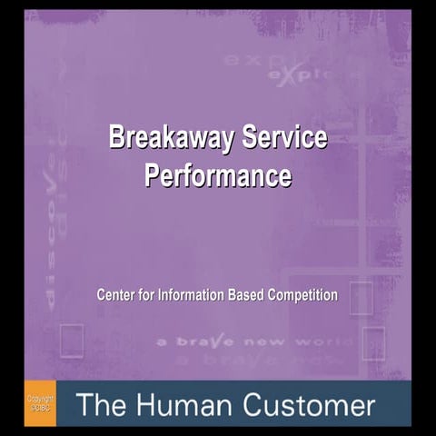 Breakaway Service Perf
