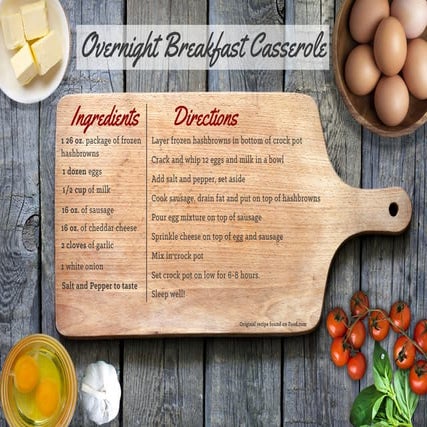 Breakfast Casserole - Life Hacks for a Stress-Free Holiday