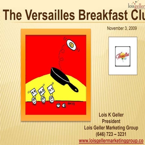 Versailles Breakfast Club Speech