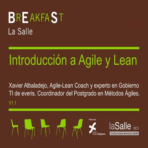 Introducción a Agile y Lean - v1.1