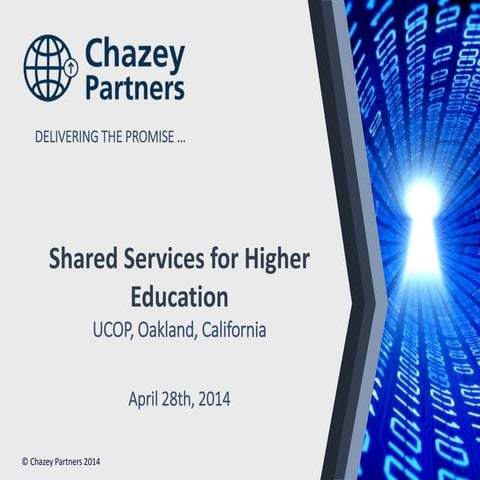 Shared Services for Higher Education 