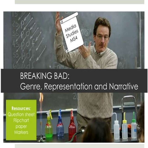 Breaking Bad: Genre, Narrative, Representation