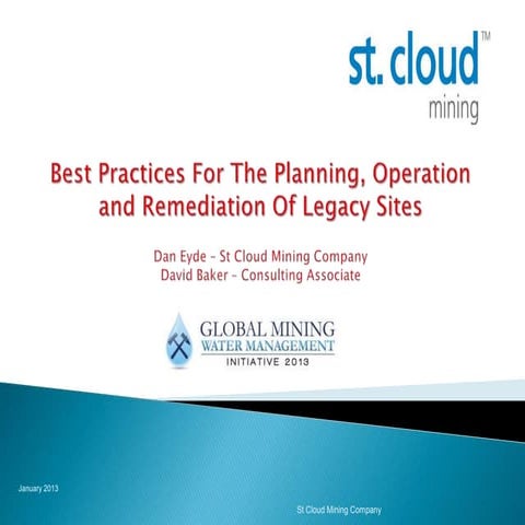Breaking down the best practices for the planning and operation of legacy sit...