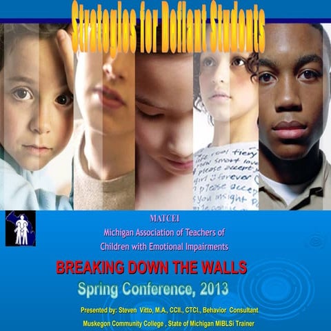 Steve Vitto Breaking Down the Walls for Karen West MATCEI CONFERENCE 2013