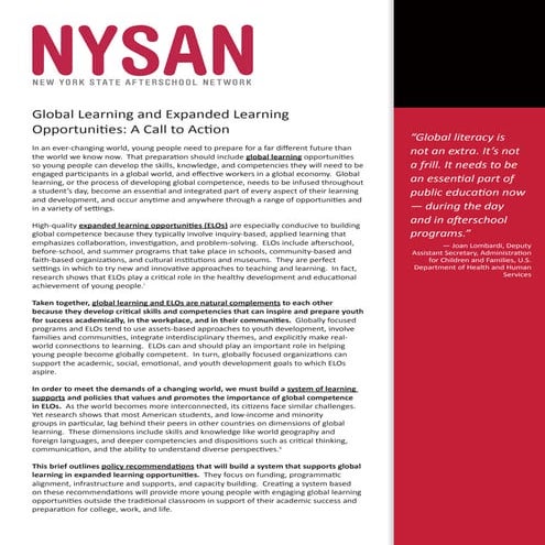Breakout 2B: Building Global Competency through After-School and Expanded Lea...