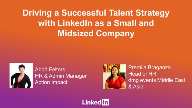 Best practices on LinkedIn for Smal...