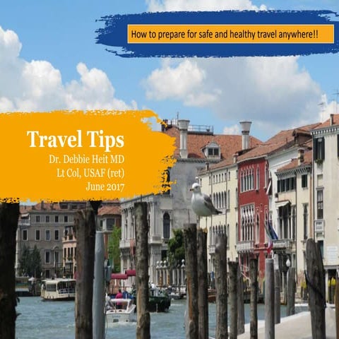 Travel Health Tips (PPT)
