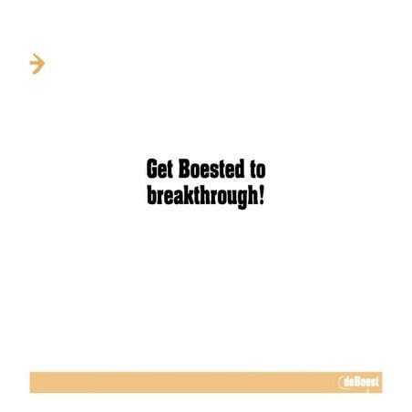 Breakthrough To Fast Growth