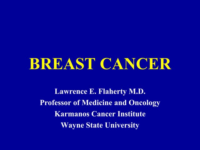 Breast Cancer