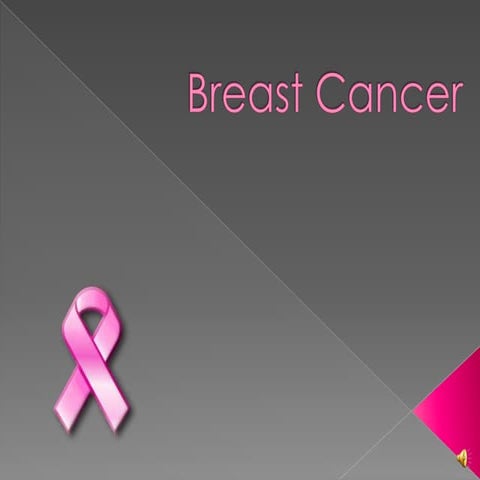 Breast cancer | PPTX