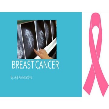 Breast cancer | PPTX