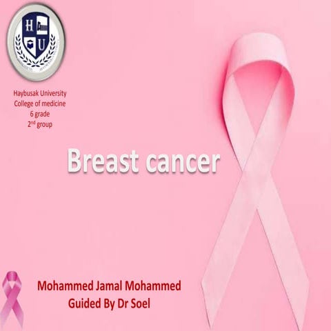 Breast cancer | PPTX