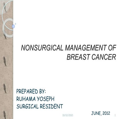 Breast cancer | PPTX