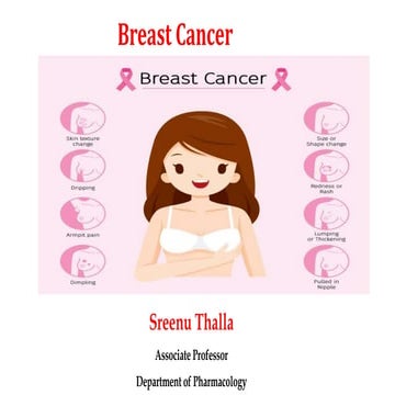 Clinical Pharmacology of Breast Cancer Evaluation