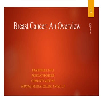 Breast Cancer | PPTX