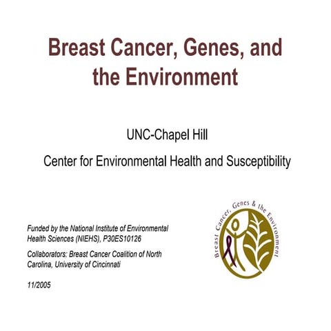 Breastcancer genes-ppt