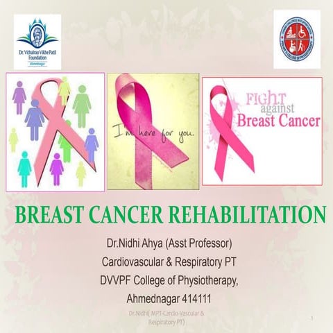 Breast cancer rehabilitation