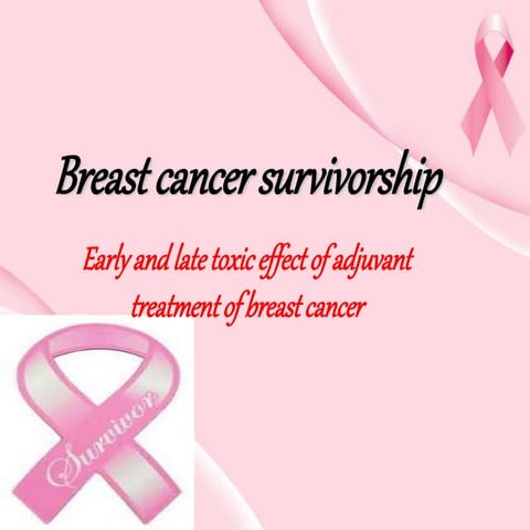 Cancer Survivorship - Dr. Pozo-Kaderman | PPTX