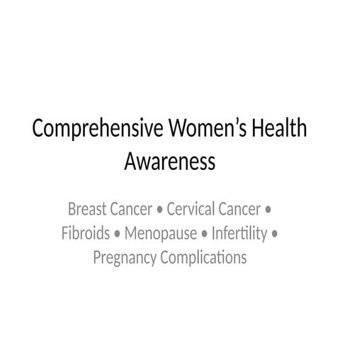 breast cancer including symptoms and signs pptx | PPTX