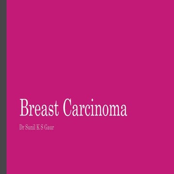 Breast carcinoma full