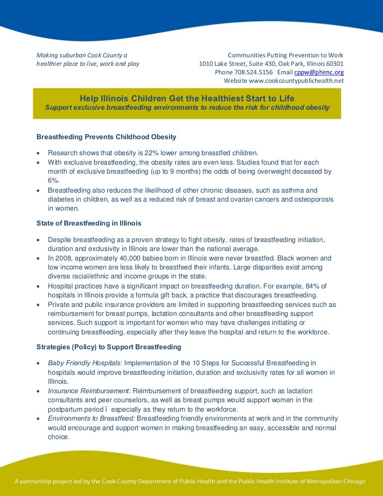 CPPWBreastfeeding policy fact sheet