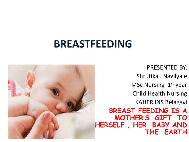 Breastfeeding ppt