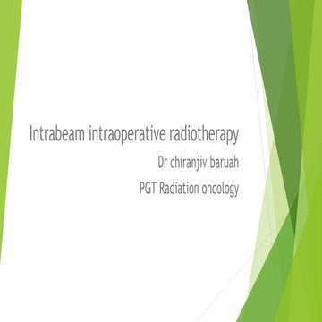 intrabeam intraoperative radiotherapy