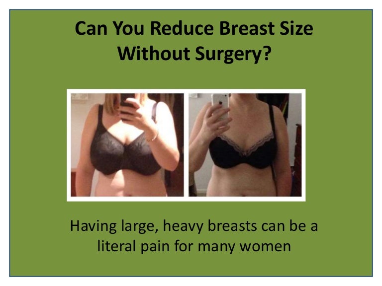 best bra for reducing breast size