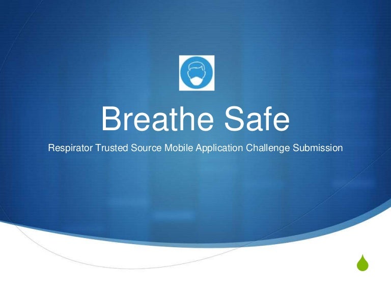 Breathe safe iPhone app to help choose the right respirator
