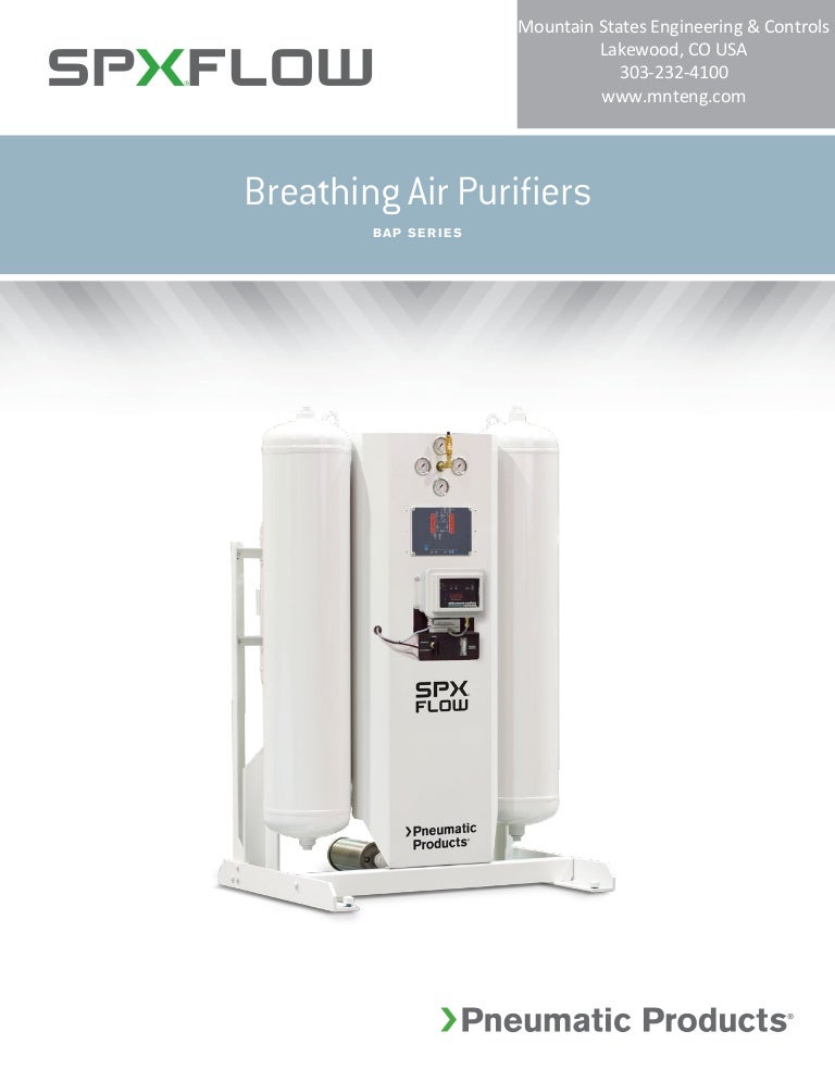 breathing air purification systems