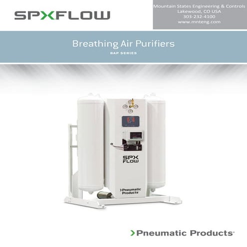 Breathing Air Purifiers for Commercial and Industrial Use