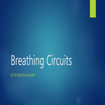 Breathing circuit