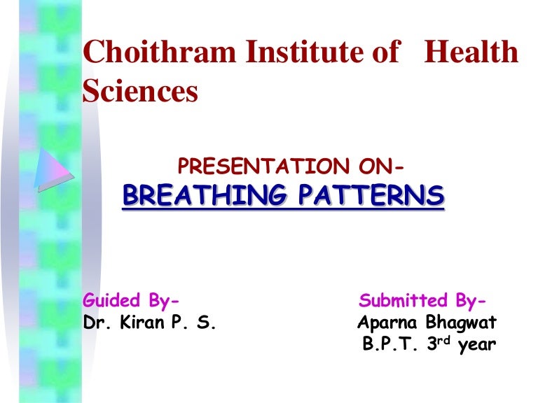 breathing patterns types of breathing patterns
