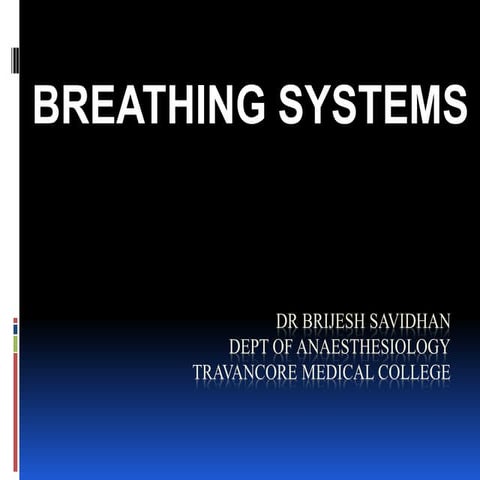 Breathing systems