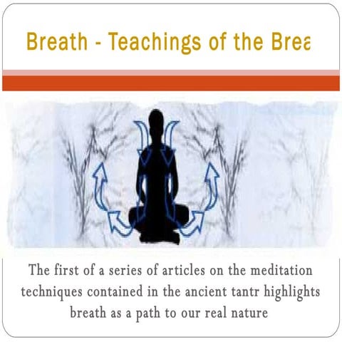 Breath   Teachings Of The Breath